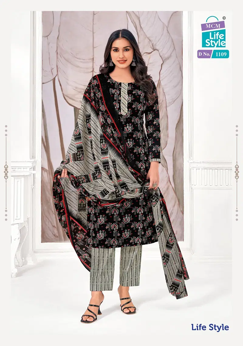 Mcm Lifestyle Vol 11 Printed Cotton Dress Material Wholesalers In Delhi